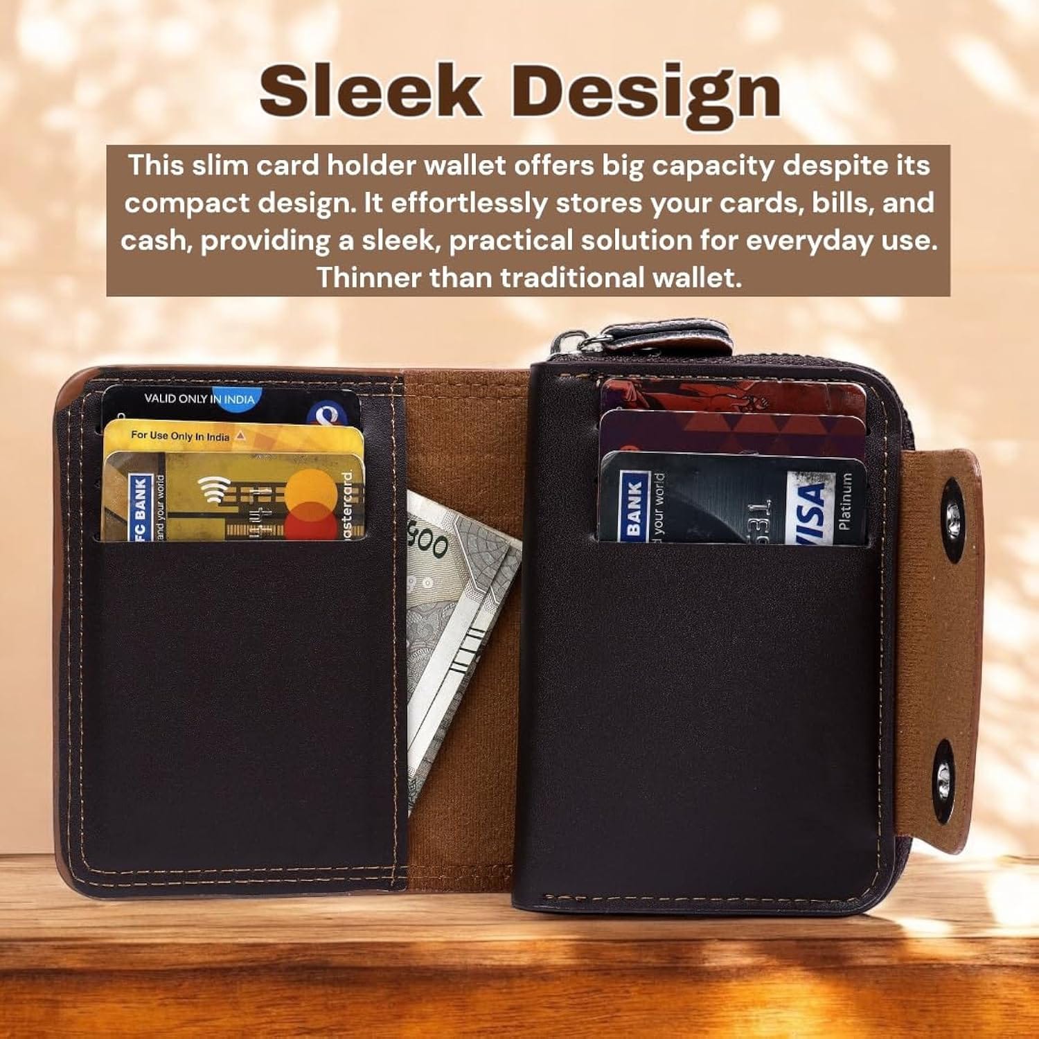 Mini Bifold Wallets And Free Zarkoon Attar