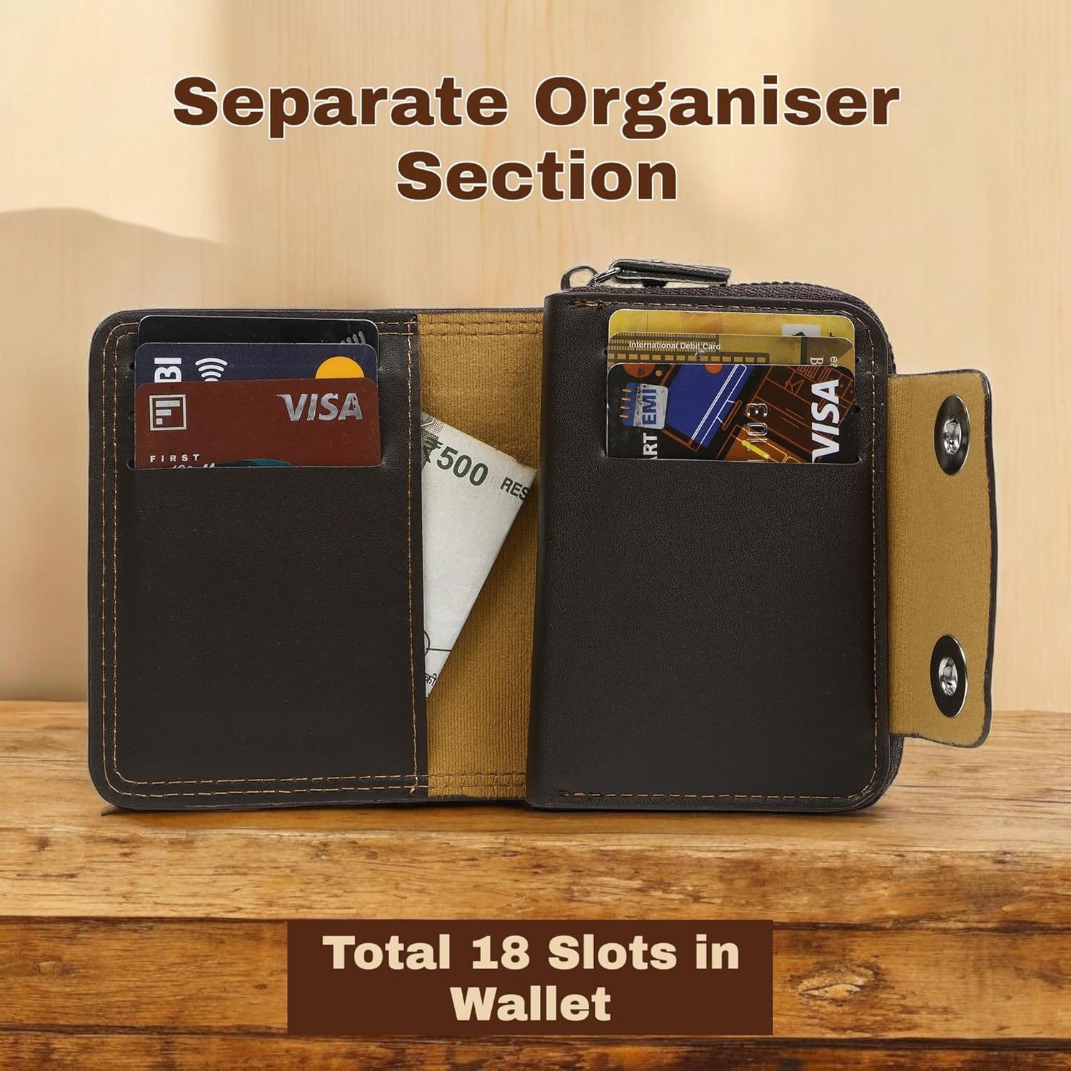 Mini Bifold Wallets And Free Zarkoon Attar